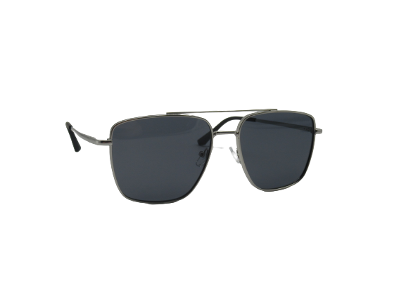 Emile Polarized Sunglasses Silver