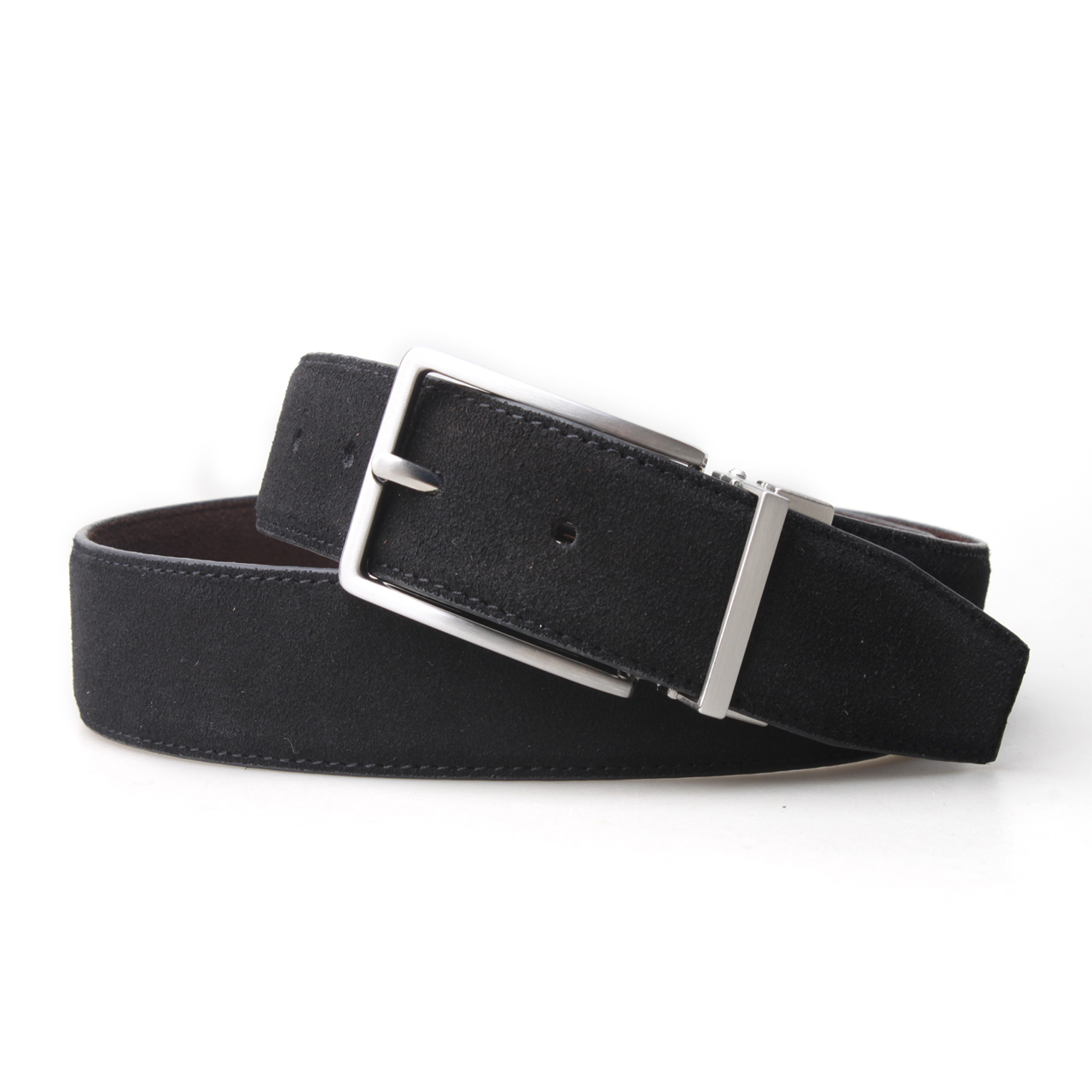 Miles Reversible Suede Leather 3.5 CM Belt