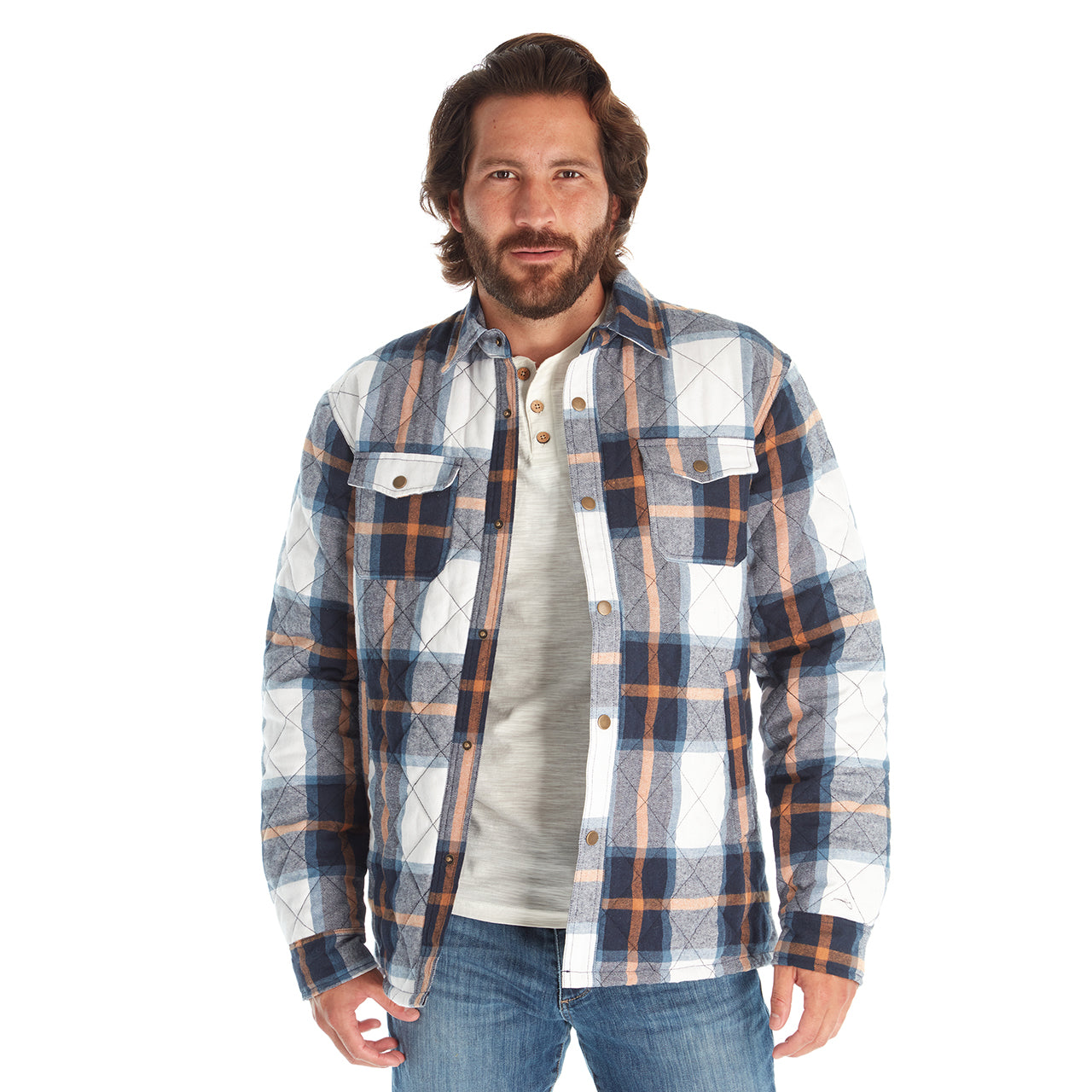 Noel Quilted Flannel Jacket