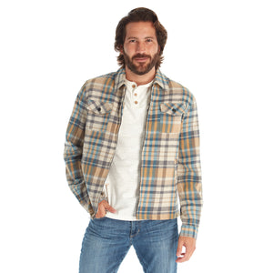 Walter Plaid Zip Up Shacket