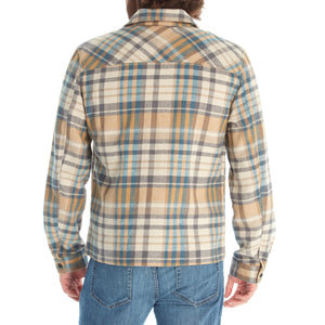 Walter Plaid Zip Up Shacket