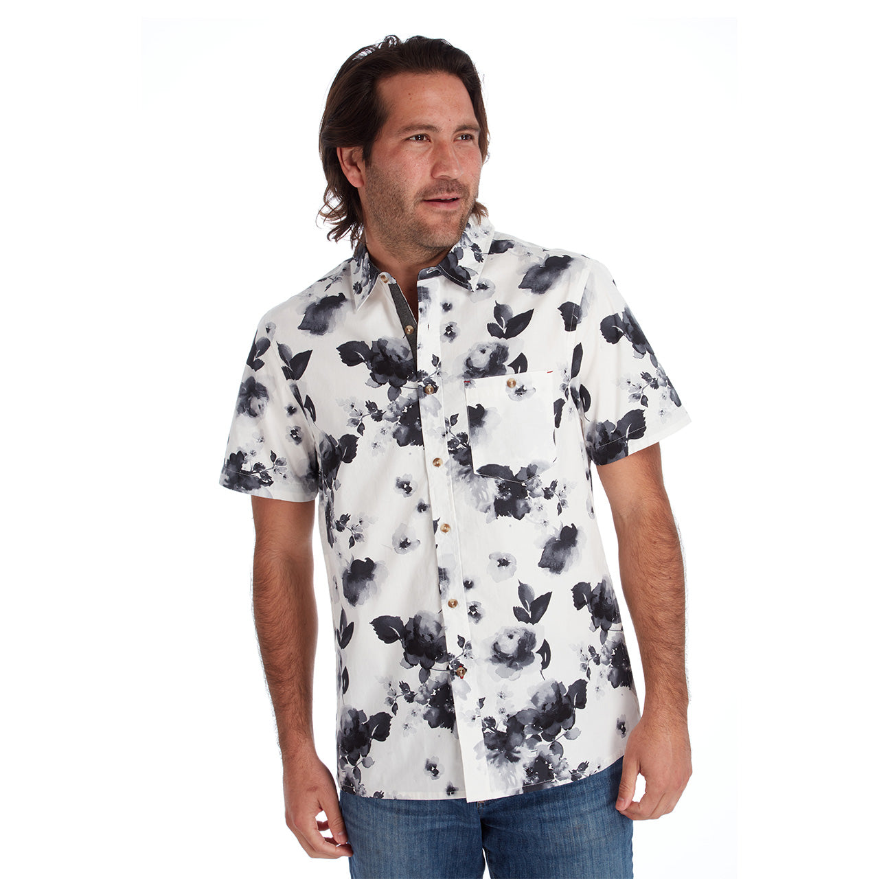 Braden Peached Poplin Shirt