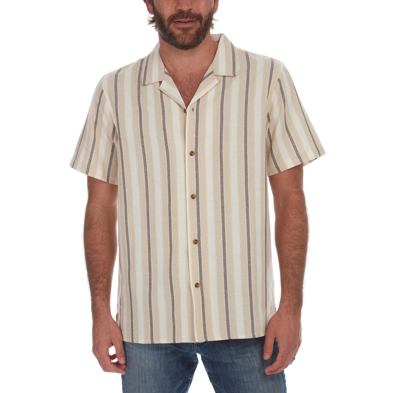 ★SATUR★ All Day Cotton Stripe Short Sleeve T-Shirt Resort Amazon.com: Oversized Striped Short Sleeve T-Shirts Color