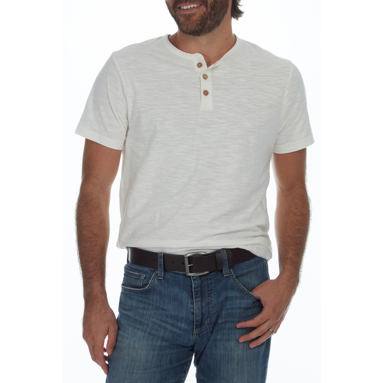 Nick Buffalo Leather 4 CM Belt - PX Clothing