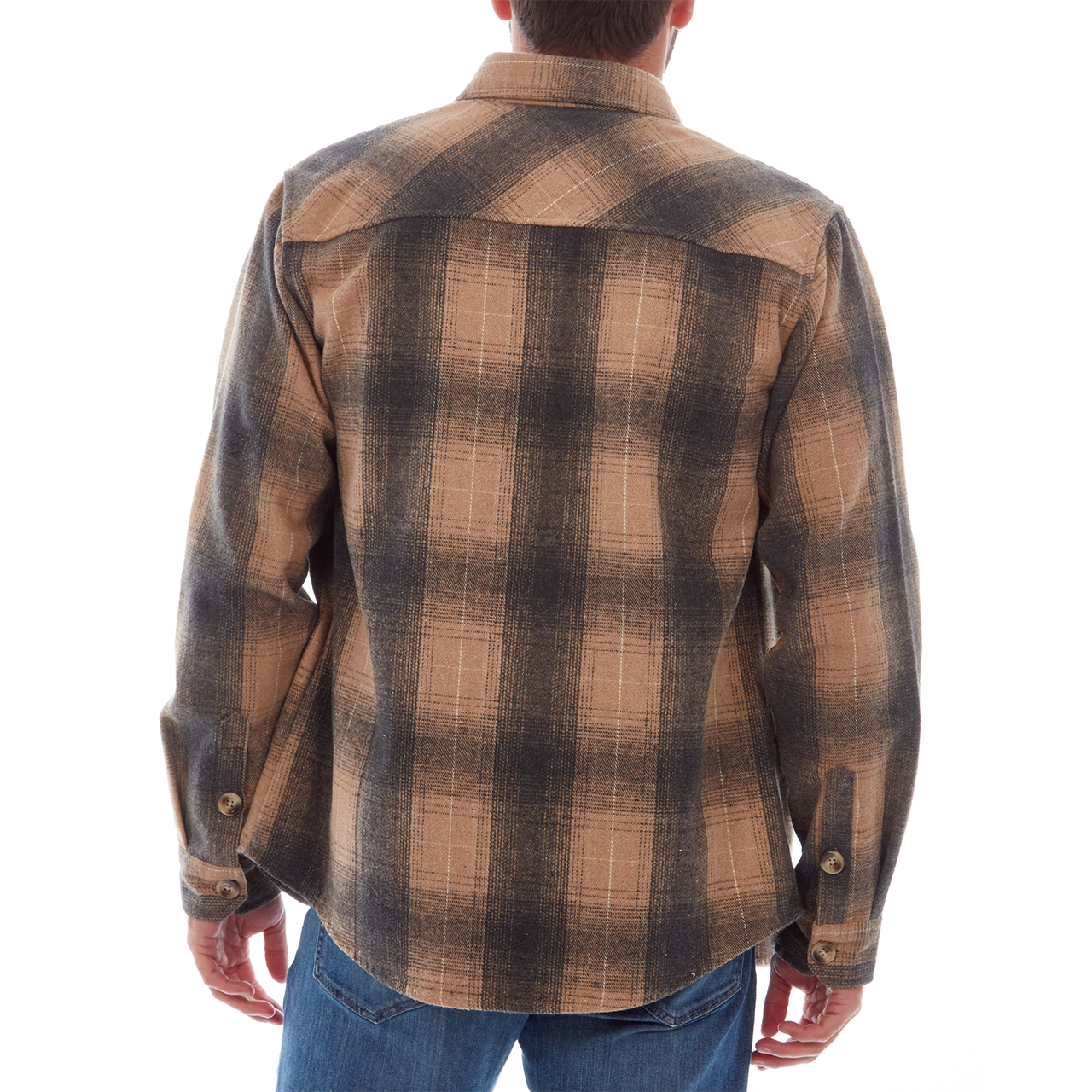 ★PERSTEP☆MARRON POCKET CHECK SHIRT BJLS4679 PixieGirl Petite Women's Beige Brown Check Shirt | PixieGirl