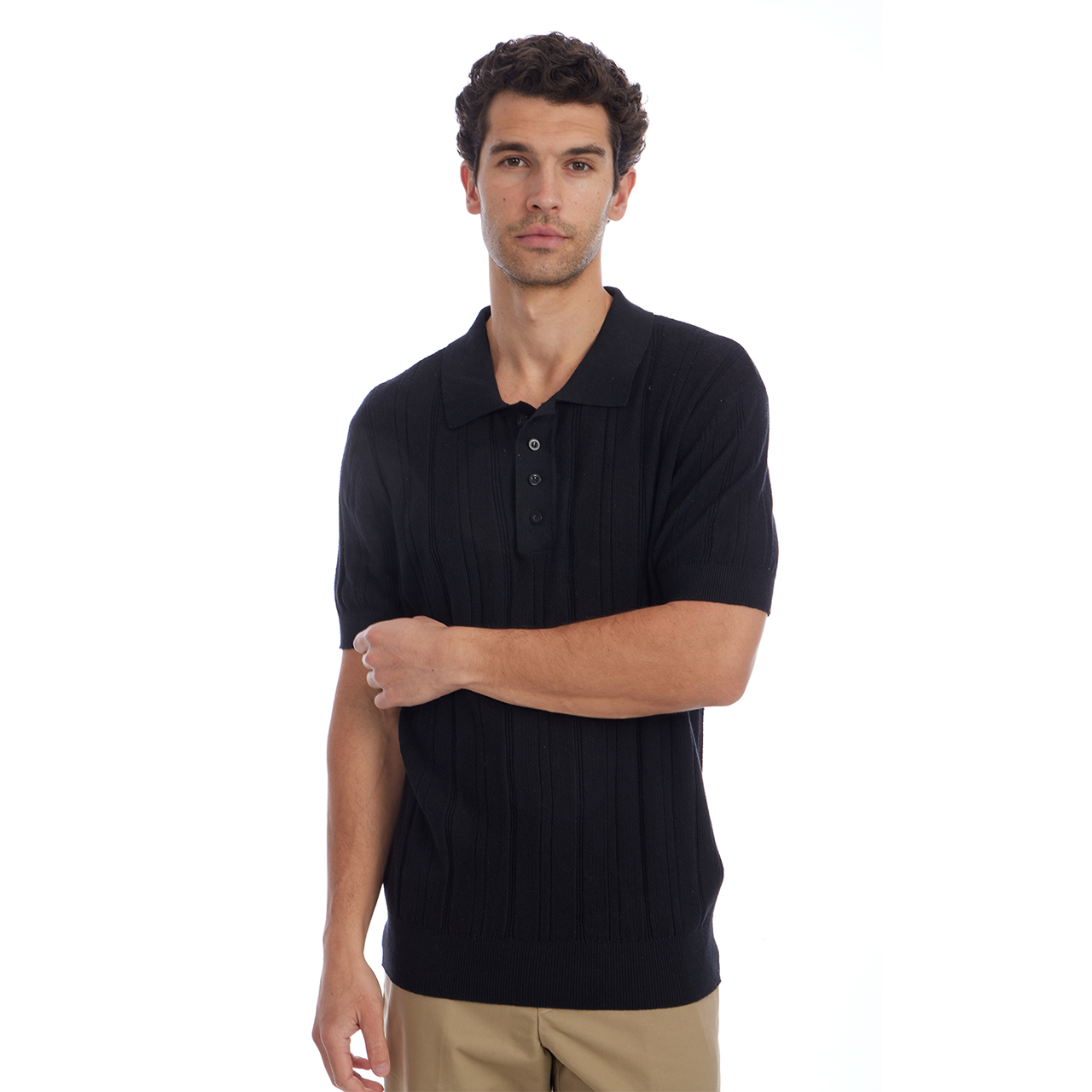 Edison Sweater Knit Polo