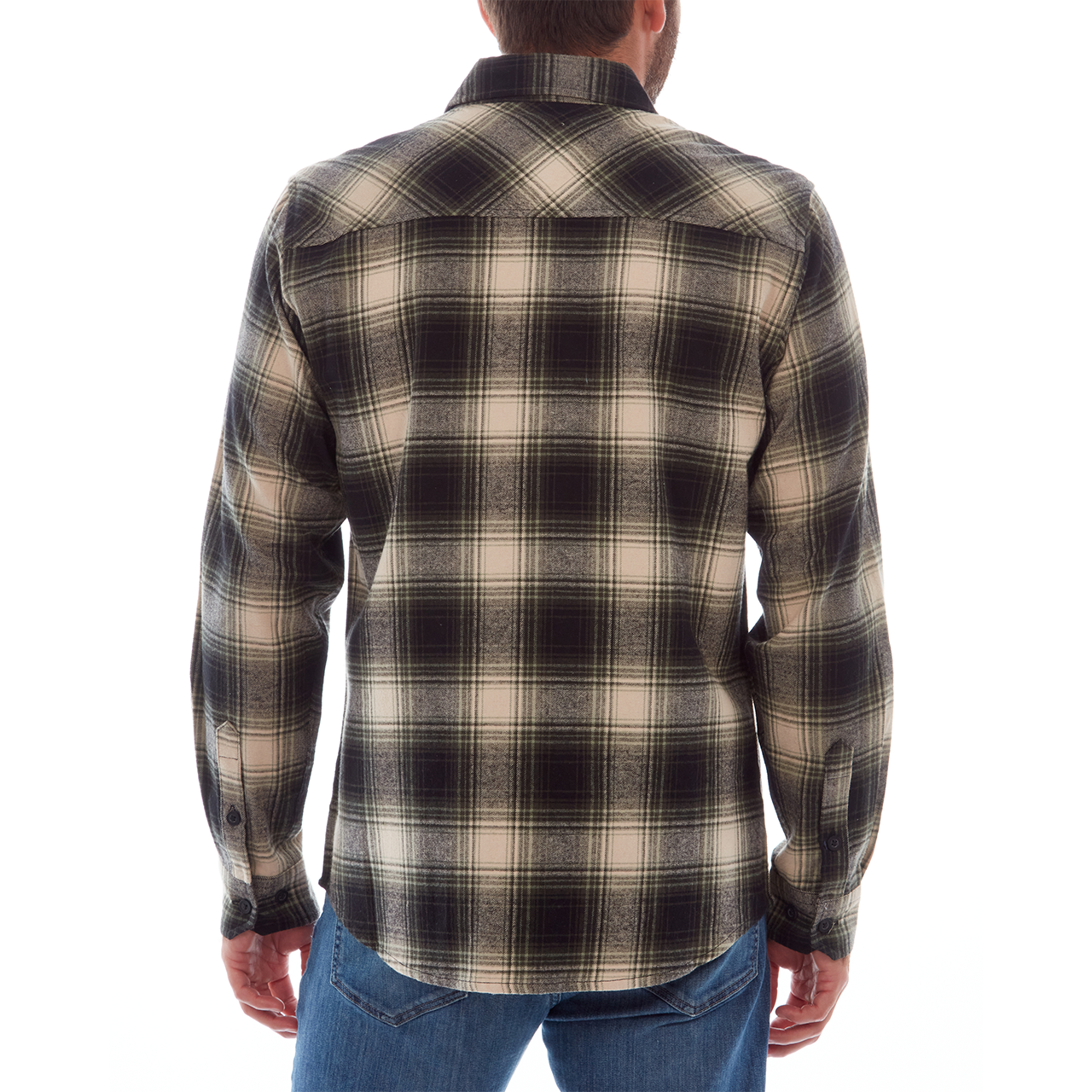 Hueco Classic - Long Sleeve Flannel Shirt for Men | Element