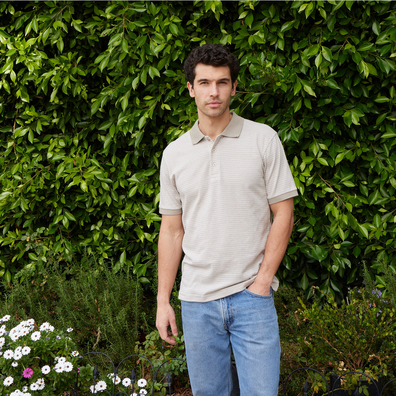 Owen Jacquard Polo