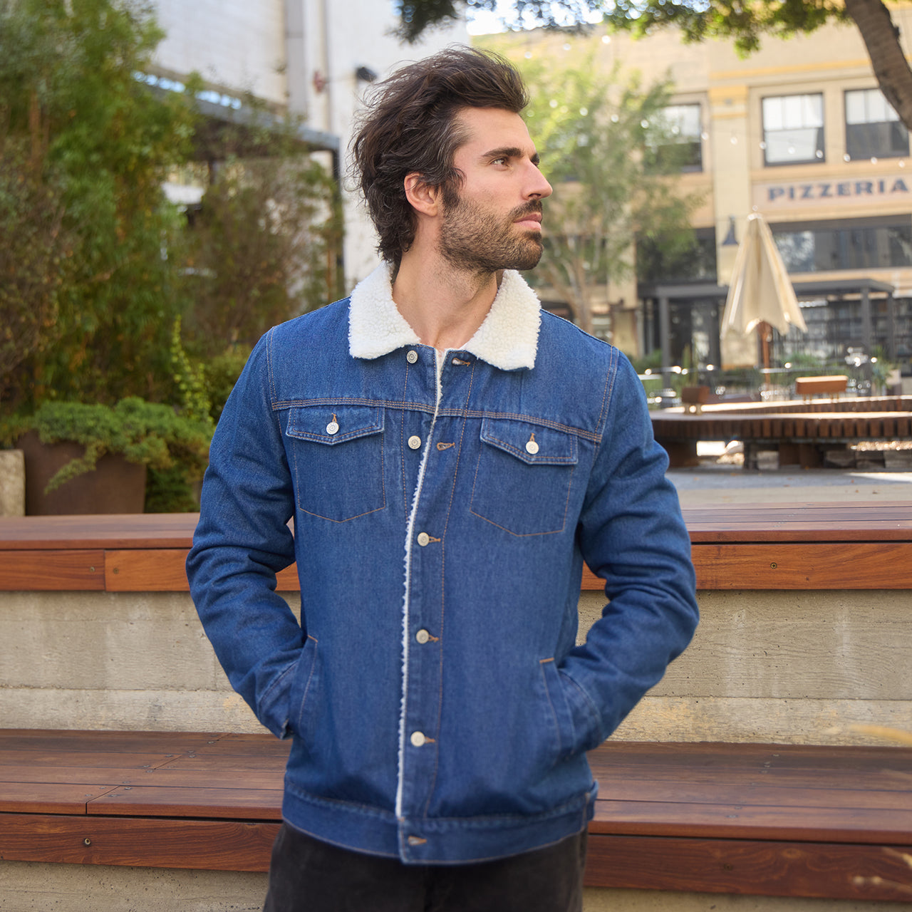 Madden Denim Trucker Jacket
