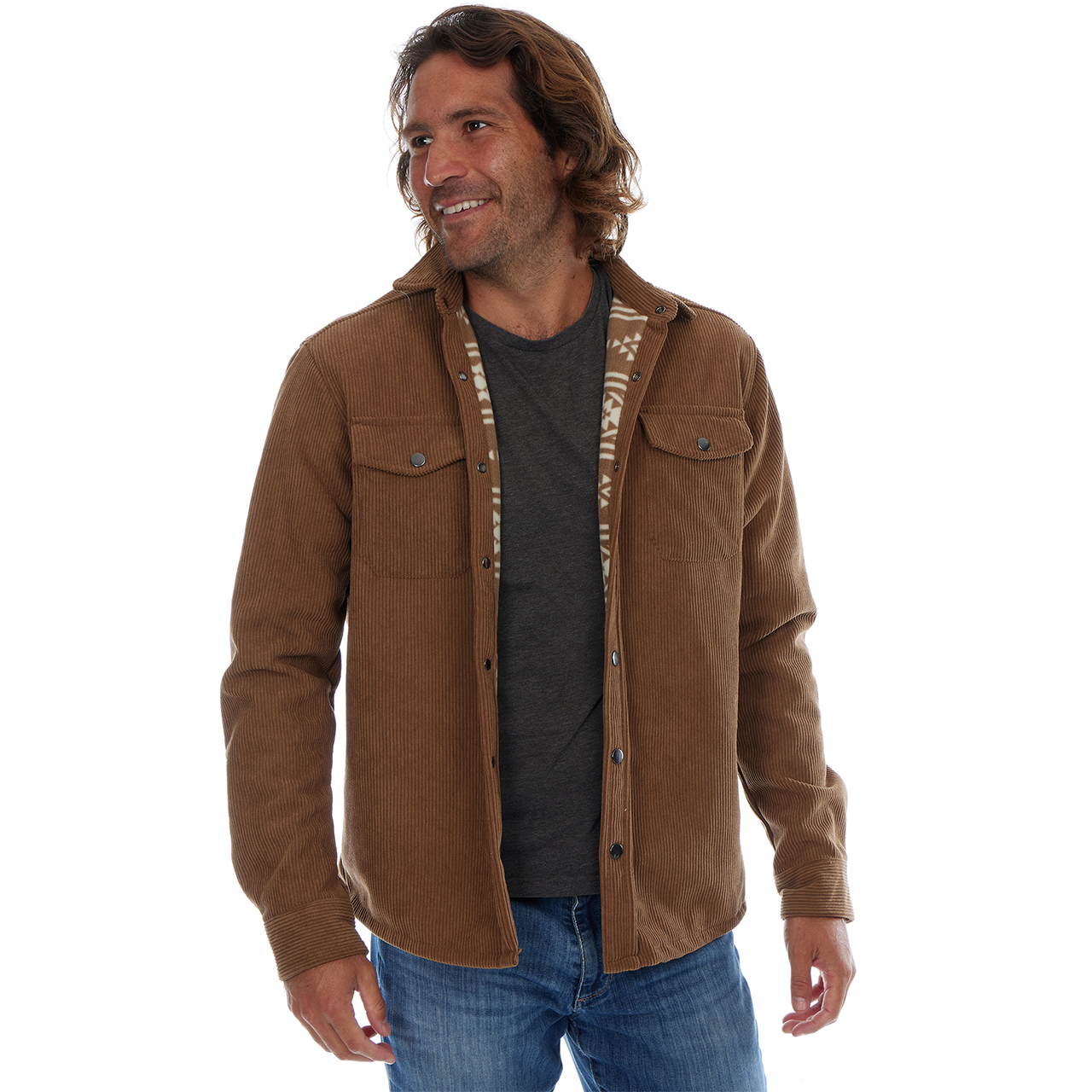 Hugo Corduroy Microfiber Lined Jacket