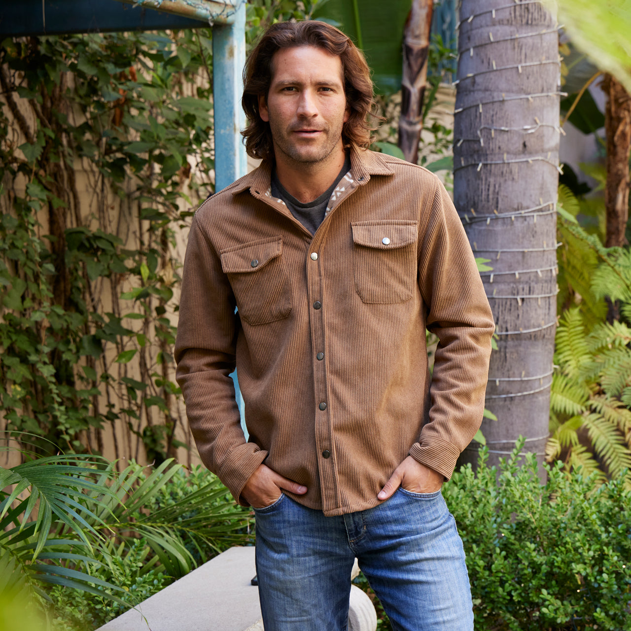 Hugo Corduroy Microfiber Lined Jacket