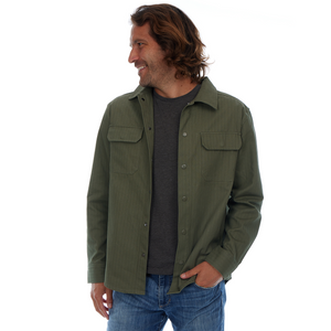 Hassan Herringbone Work Shirt