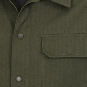 Hassan Herringbone Work Shirt