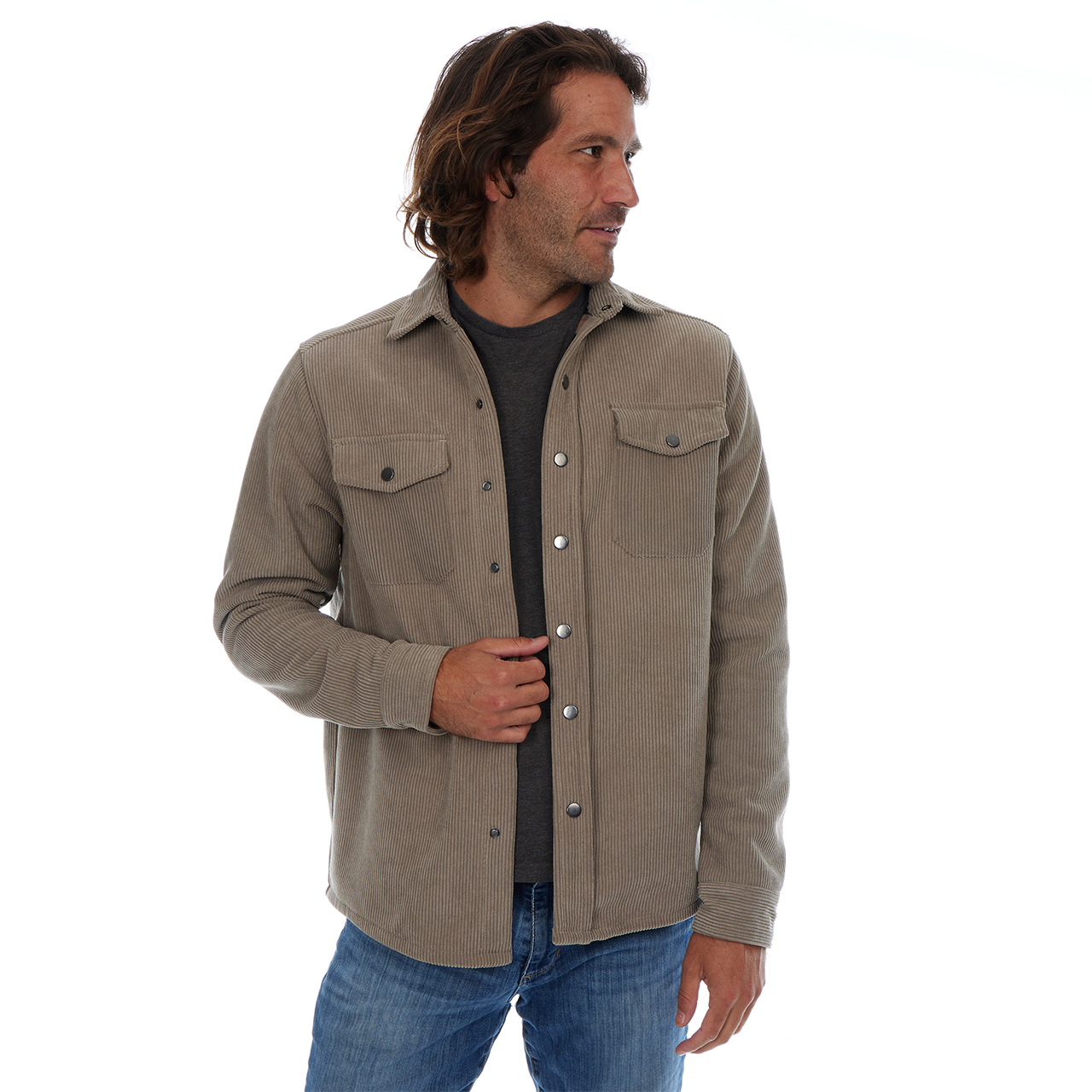 Harvey Corduroy Microfiber Lined Jacket