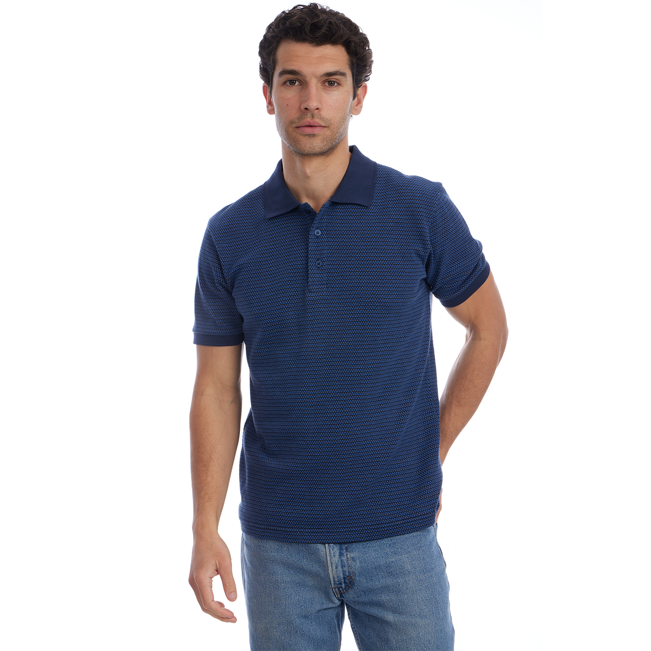 Owen Jacquard Polo - PX Clothing