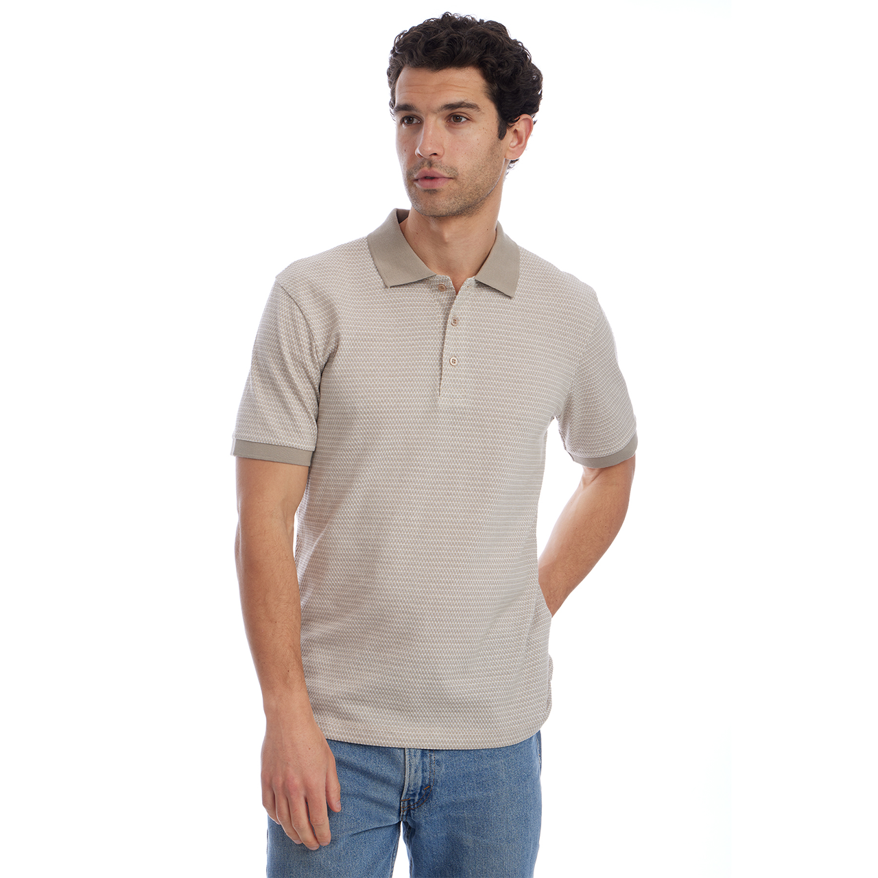 Owen Jacquard Polo