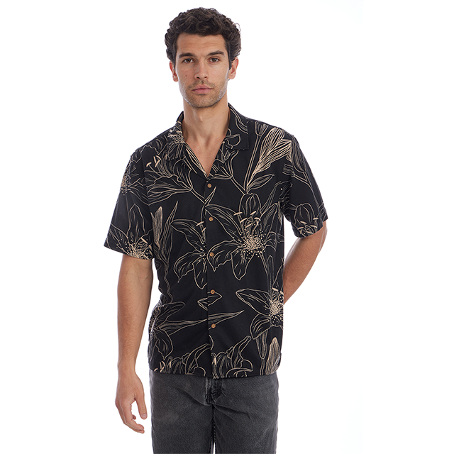 Roland Printed Textured Shirt