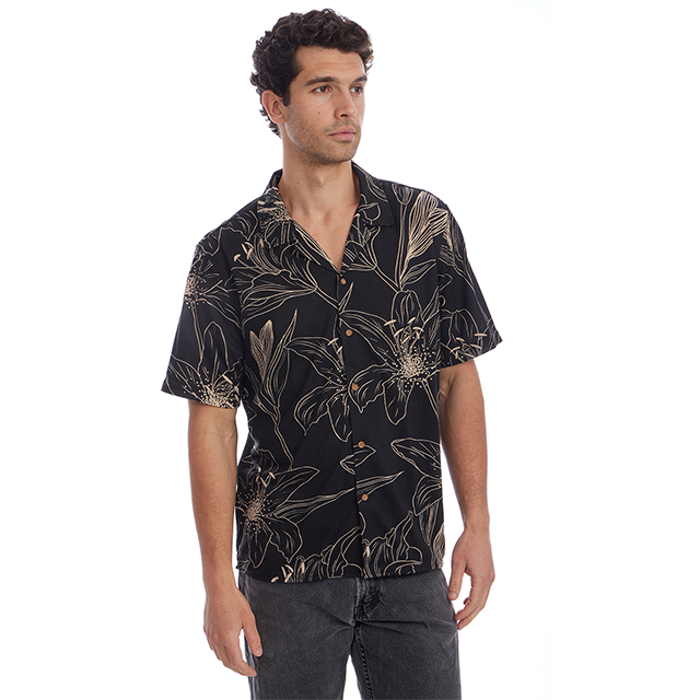 Roland Printed Textured Shirt