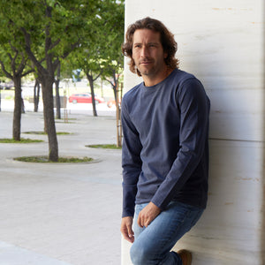 Daniel Long Sleeve Crew Neck Tee