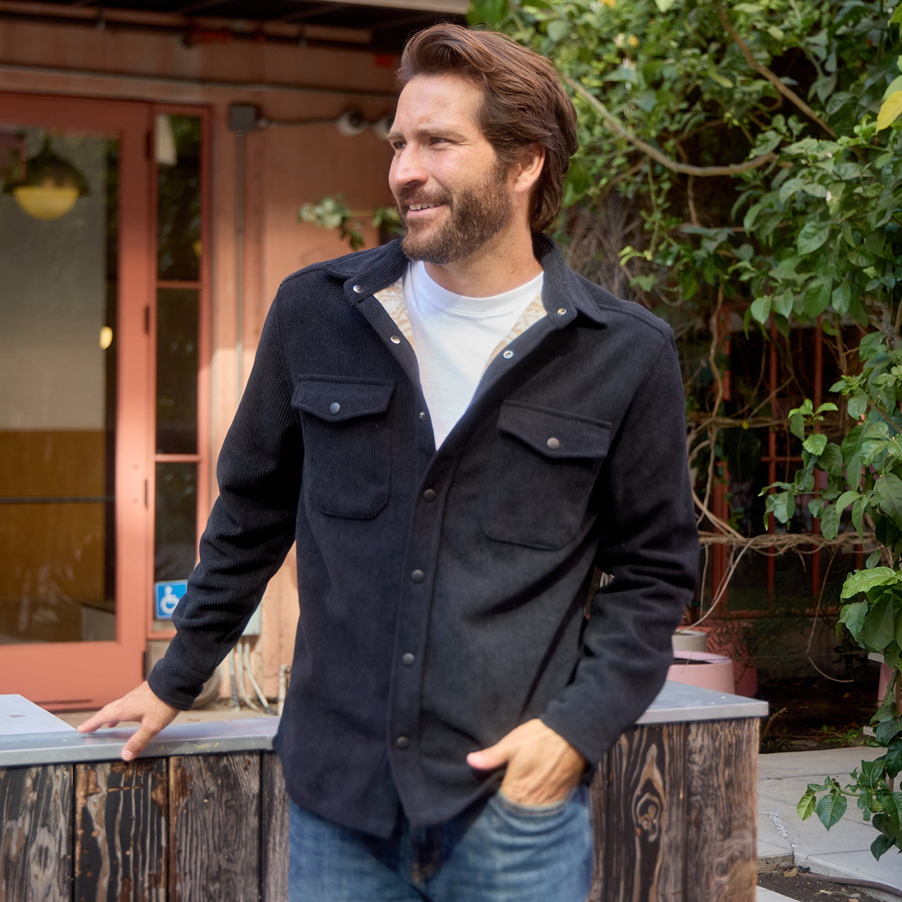 Zander Corduroy Microfiber Lined Jacket