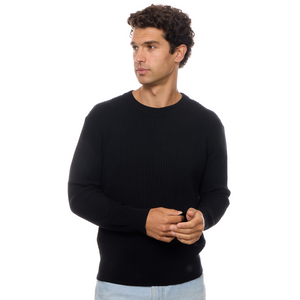 Allen Textured Cotton Sweater