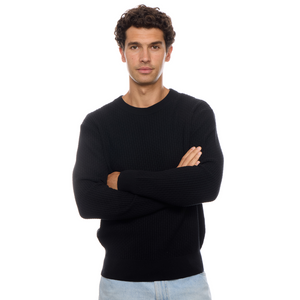 Allen Textured Cotton Sweater
