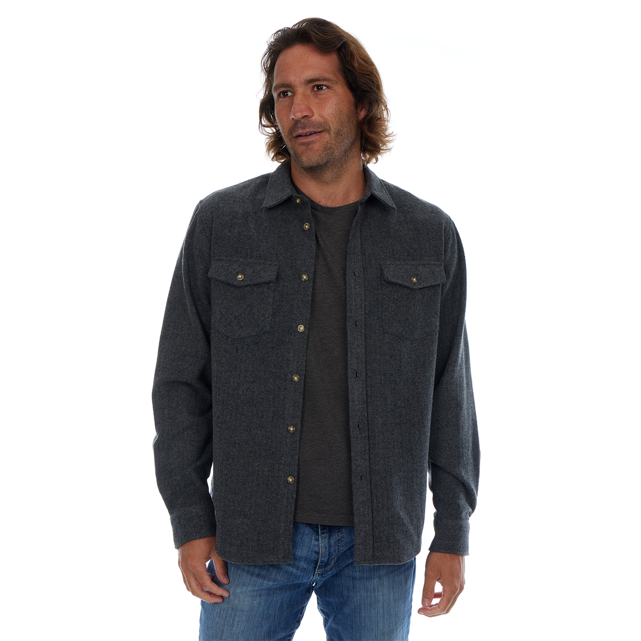 Kingsley Herringbone Shacket