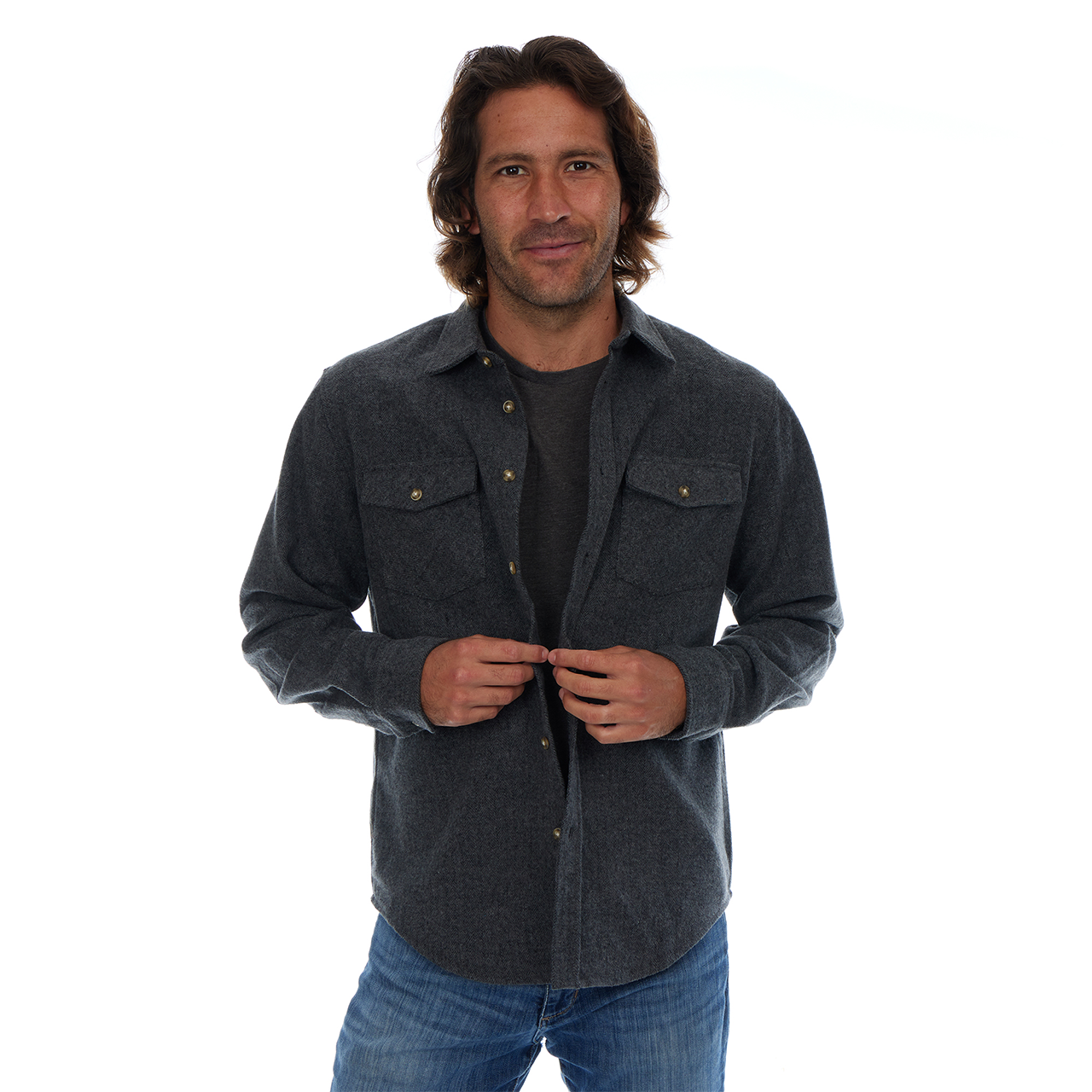 Kingsley Herringbone Shacket