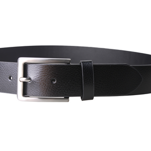 Grant Textured Leather 3.5 CM Belt