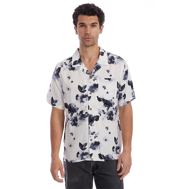 Ronald Printed Rayon Shirt