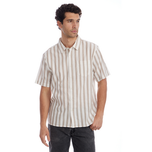Carl Vertical Striped Jacquard Shirt