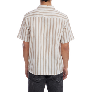 Carl Vertical Striped Jacquard Shirt