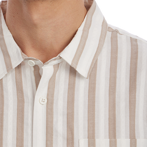 Carl Vertical Striped Jacquard Shirt