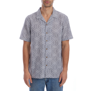 Eric Textured Geometric Vertical Shirt