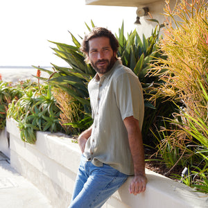 Shane Solid Cotton Gauze Shirt