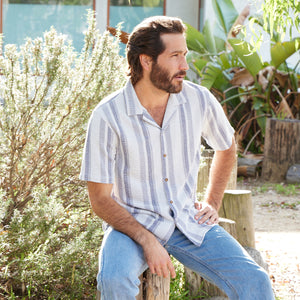 Brodie Textured Knit Shirt