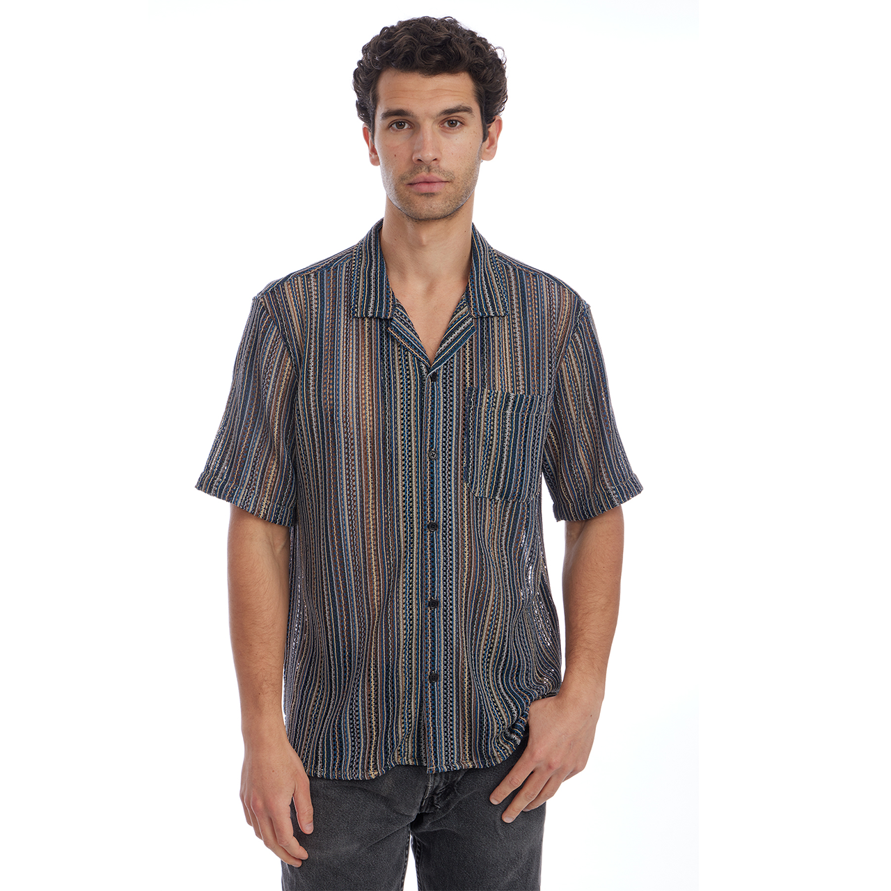 Trent Textured Knit Shirt