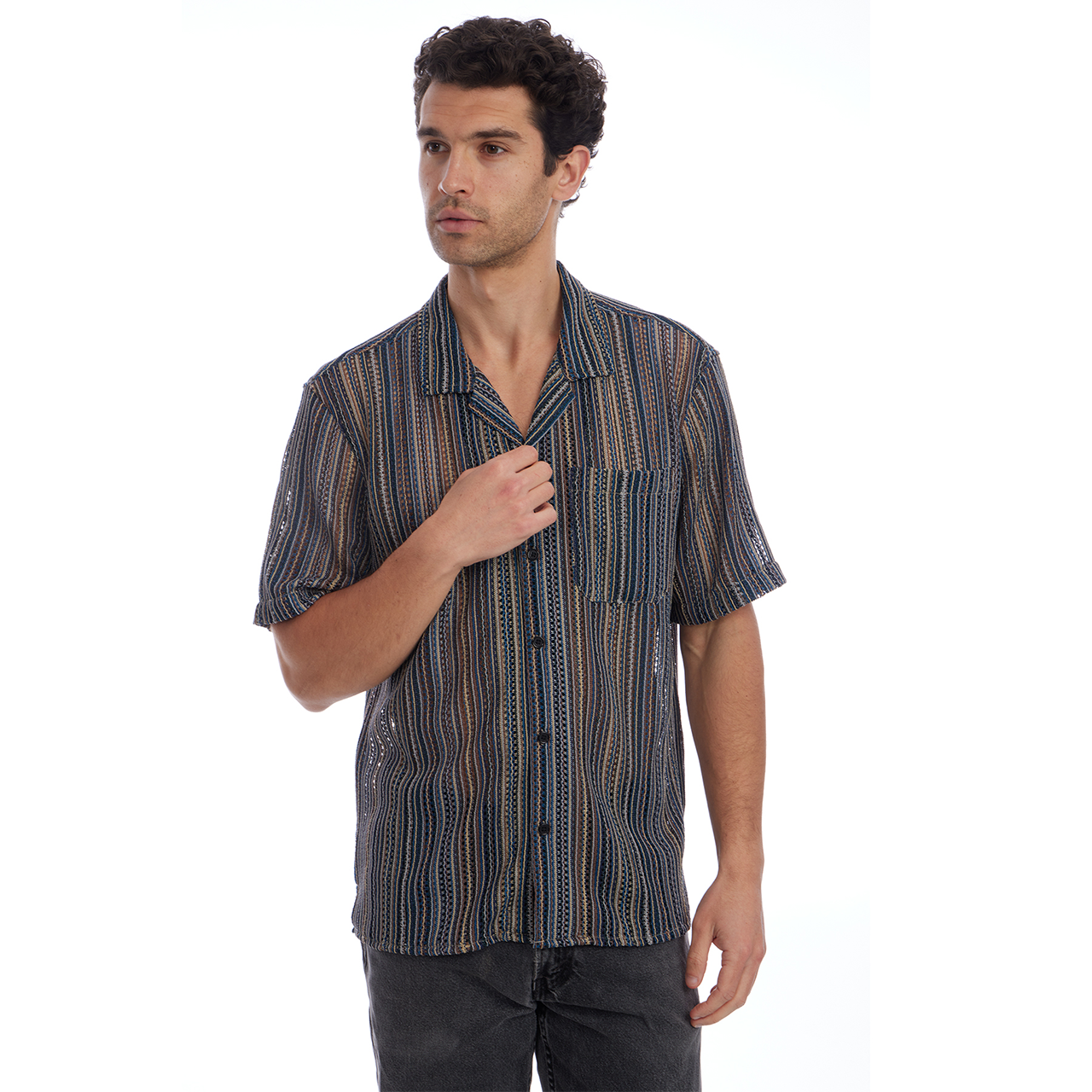 Trent Textured Knit Shirt