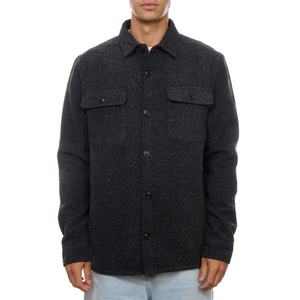Bennett Herringbone Sherpa Lined Shacket