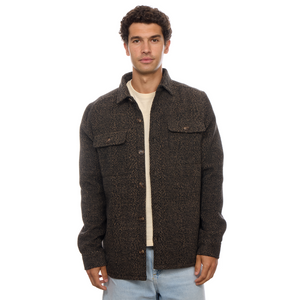 Bennett Herringbone Sherpa Lined Shacket