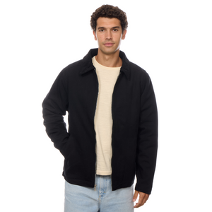 Fred Twill Zip Up Jacket