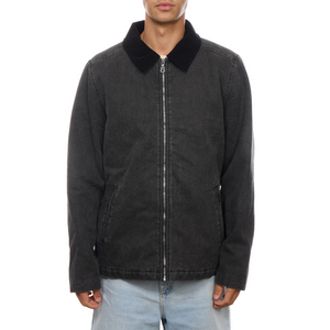 Samuel Washed Twill Zip Up Jacket