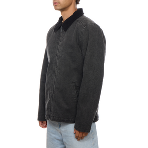 Samuel Washed Twill Zip Up Jacket