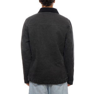 Samuel Washed Twill Zip Up Jacket