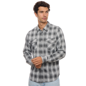 Mack Knit Plaid Shirt