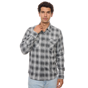 Mack Knit Plaid Shirt