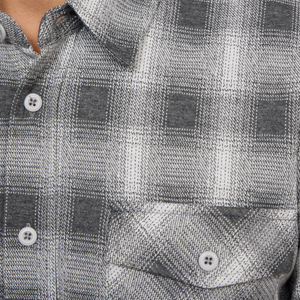 Mack Knit Plaid Shirt