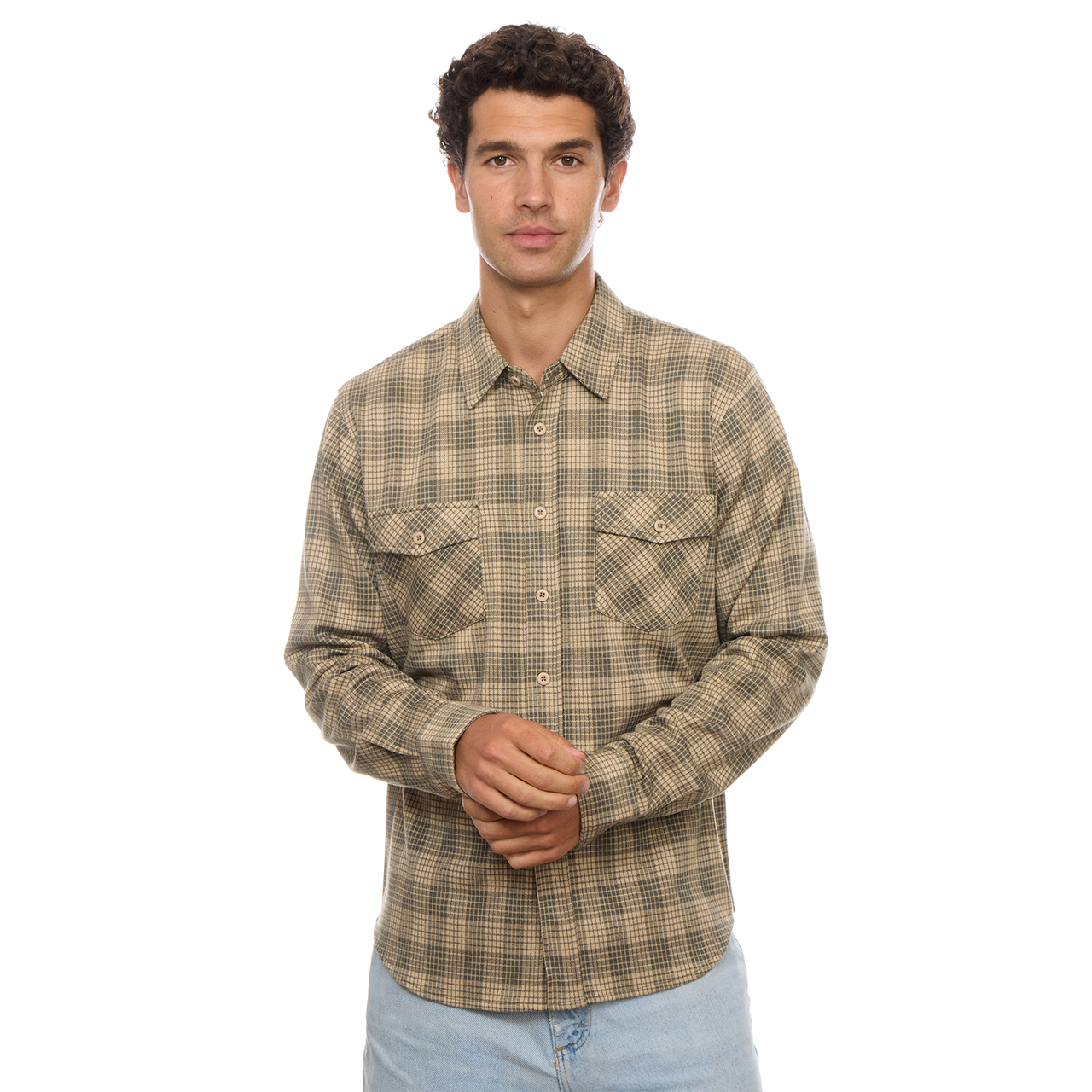 Westin Knit Plaid Shirt
