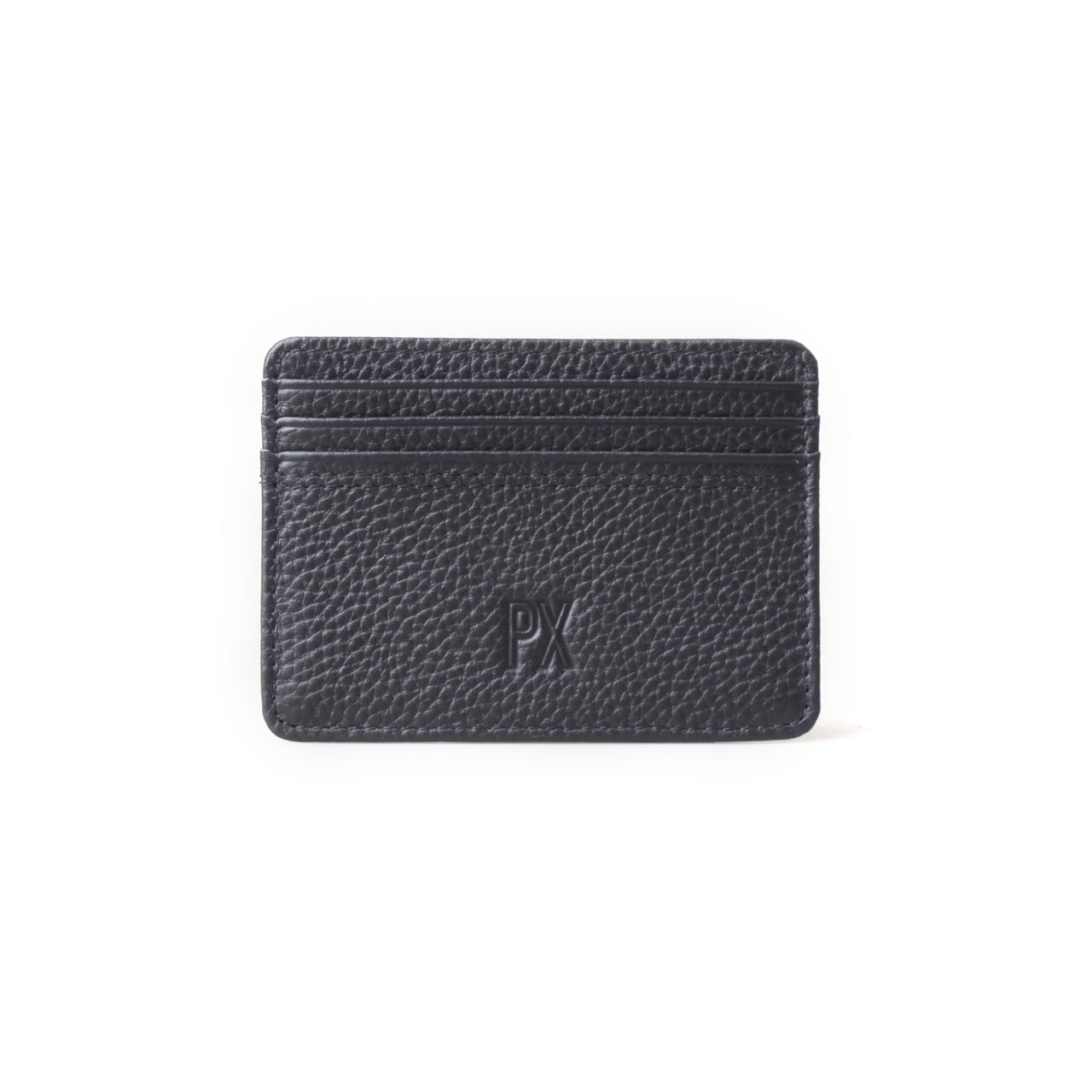 Parker Pebbled Leather Card Holder Wallet