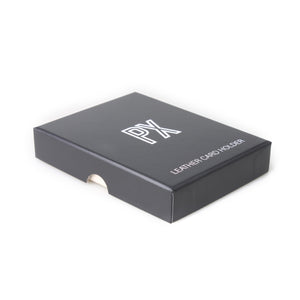 Parker Pebbled Leather Card Holder Wallet